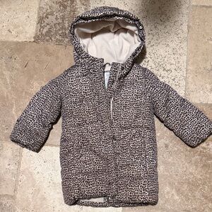 GAP Leopard Print Kids Jacket
